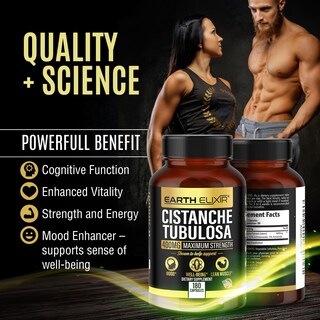 Foto 3 | Foto 3 | Cistanche Tubulosa Earth Elixir 180 Cápsulas-Venta Internacional