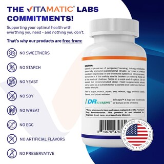 Foto 7 | Foto 7 | Saccharomyces Vitamatic 60 Cápsulas-Venta Internacional