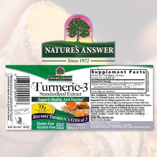 Foto 2 | Foto 2 | Suplemento Líquido Nature's Answer Turmeric-3, 30 Ml - Venta Internacional.