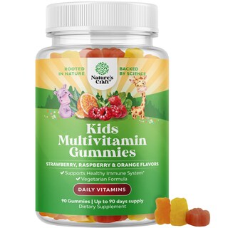 Foto 1 | Foto 1 | Gomitas Multivitamínicas Natures Craft A Base De Plantas Para Niños, 90 Unidades - Venta Internacional.