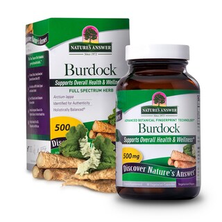 Foto 1 | Foto 1 | Suplemento Nature's Answer De Raíz De Bardana 500 Mg 90 Cápsulas - Venta Internacional.