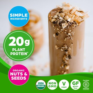 Foto 4 | Foto 4 | Mantequilla De Maní Vegana Simple Orgánica Orgánica En Polvo Orgain 570 G - Venta Internacional.