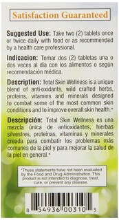 Foto 2 | Foto 2 | Suplemento Bio Nutrition Skin Wellness 60 Comprimidos - Venta Internacional.