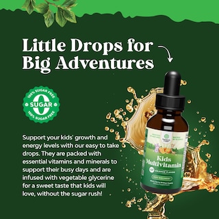 Foto 2 | Foto 2 | Multivitamínico Líquido Natures Craft Para Apoyar La Inmunidad De Los Niños - Venta Internacional.