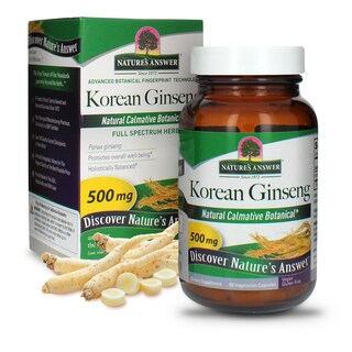 Foto 1 | Foto 1 | Suplemento Nature's Answer De Ginseng Coreano 500 Mg 50 Cápsulas - Venta Internacional.