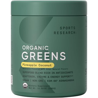 Foto 1 | Foto 1 | Superfood Powder Sports Research Organic Greens Piña - Venta Internacional.