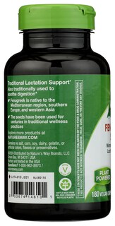 Foto 5 | Foto 5 | Suplementos Nature's Way Semillas de Alholva 180 Comprimidos - Venta Internacional