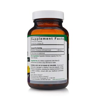 Foto 4 | Foto 4 | Suplemento Nature's Answer De Raíz De Diente De León 1260 Mg 90 Cápsulas - Venta Internacional.
