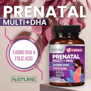 Foto 2 | Foto 2 | Vitaminas Prenatales Elaboradas Por La Naturaleza Con Dha Y Ácido Fólico 60 Cápsulas Blandas - Venta Internacional.