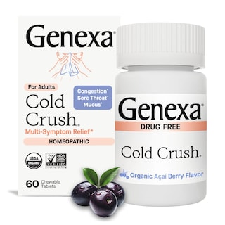 Foto 1 | Foto 1 | Remedio Homeopático Genexa Cold Crush 60 Comprimidos Masticables - Venta Internacional.