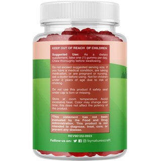 Foto 2 | Foto 2 | Gomitas De Vitamina D Natures Craft De 1000 Ui Para Niños, 60 Unidades Masticables - Venta Internacional.