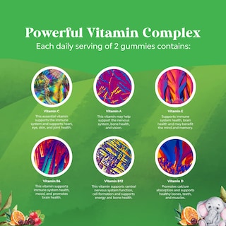 Foto 4 | Foto 4 | Gomitas Multivitamínicas Natures Craft A Base De Plantas Para Niños, 180 Unidades - Venta Internacional.