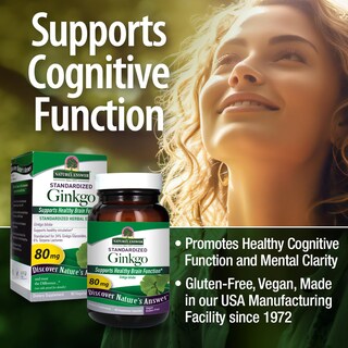 Foto 4 | Foto 4 | Suplemento Nature's Answer Ginkgo Biloba 60 Cápsulas - Venta Internacional.