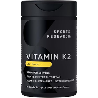 Foto 1 | Foto 1 | Suplemento Sports Research Vitamina K2 Mk-7 45 Mcg 90 Cápsulas Blandas - Venta Internacional.