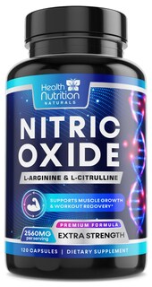 Foto 1 | Foto 1 | Óxido Nítrico De Supplement Health Nutrition Naturals 120 Cápsulas - Venta Internacional