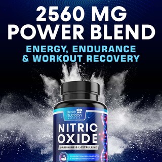 Foto 6 | Foto 6 | Óxido Nítrico De Supplement Health Nutrition Naturals 120 Cápsulas - Venta Internacional