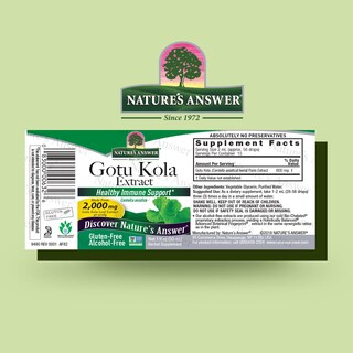 Foto 2 | Foto 2 | Suplemento Nature's Answer Hierba Gotu Kola 30 Ml - Venta Internacional