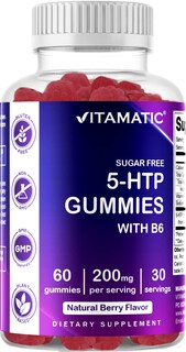 Foto 7 | Foto 7 | Gomitas Vitamatic 5-htp Sin Azúcar 200 Mg Con B6 60 Unidades - Venta Internacional.