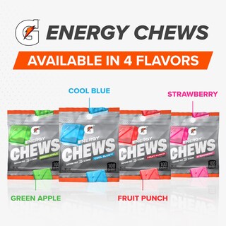 Foto 5 | Foto 5 | Energy Chews Gatorade Cool Blue Vitamina B12 30 g 16 Paquetes - Venta Internacional