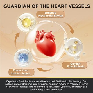 Foto 4 | Foto 4 | Suplemento Zebora Ubiquinol Coq10 300 Mg Cápsulas Blandas 120 Unidades - Venta Internacional.