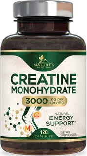 Foto 1 | Foto 1 | Cápsulas De Monohidrato De Creatina Nature's Nutrition 3000 Mg - Venta Internacional.