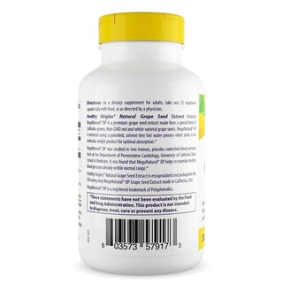 Foto 2 | Foto 2 | Suplemento De Extracto De Semilla De Uva Healthy Origins 300 Mg 150 Cápsulas - Venta Internacional.