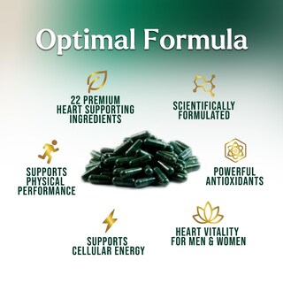 Foto 6 | Foto 6 | Heart Supplements Nature's Nutrition 1650 Mg Con Coq10 60 Cápsulas - Venta Internacional.