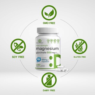 Foto 3 | Foto 3 | Suplemento De Magnesio Deal Supplement Max Strength 500 Mg - Venta Internacional.