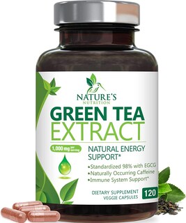 Foto 1 | Foto 1 | Suplemento De Extracto De Té Verde De Nature's Nutrition De 1000 Mg - Venta Internacional.
