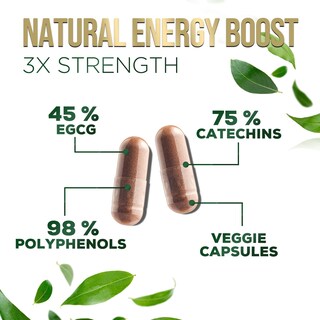 Foto 3 | Foto 3 | Suplemento De Extracto De Té Verde De Nature's Nutrition De 1000 Mg - Venta Internacional.
