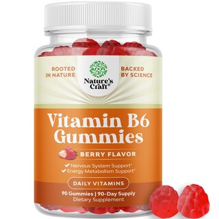 Foto 1 | Foto 1 | Gomitas Supplement Natures Craft Potentes Con Vitamina B6, 90 Unidades - Venta Internacional.