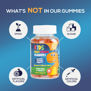 Foto 6 | Foto 6 | Gominolas Multivitamínicas Nature's Nutrition Kids Sin Azúcar 60 - Venta Internacional.