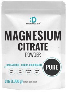 Foto 1 | Foto 1 | Suplemento De Oferta De Citrato De Magnesio En Polvo 1,36 Kg 500 Mg - Venta Internacional.