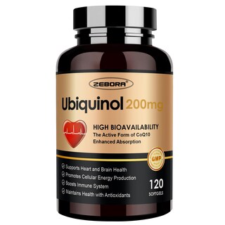 Foto 1 | Foto 1 | Suplemento Zebora Ubiquinol Coq10 200 Mg Cápsulas Blandas 120 Unidades - Venta Internacional.