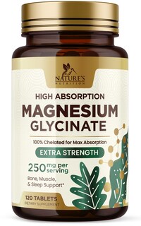Foto 1 | Foto 1 | Suplemento De Magnesio Nature's Nutrition 250 Mg 120 Comprimidos - Venta Internacional.