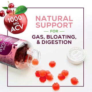 Foto 7 | Foto 7 | Gomitas Veganas De Vinagre De Sidra De Manzana Supplement Nature's Nutrition - Venta Internacional.