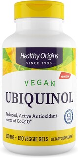 Foto 1 | Foto 1 | Suplemento De Ubiquinol Vegano De Healthy Origins, 100 Mg, 150 Geles - Venta Internacional.