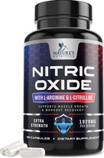 Foto 1 | Foto 1 | Potenciador De Óxido Nítrico Nature's Nutrition Extra Strength 180 C - Venta Internacional.