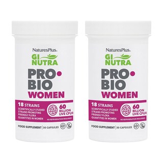 Foto 1 | Foto 1 | Suplemento Probiótico Natural Natures Plus Gi Para Mujeres, 30 Cápsulas X2 - Venta Internacional.