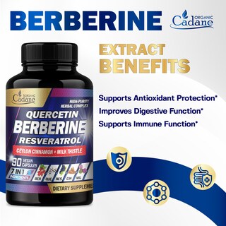 Foto 3 | Foto 3 | Berberina Organic Cadane 90 Capsulas-Venta Internacional