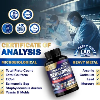 Foto 7 | Foto 7 | Berberina Organic Cadane 90 Capsulas-Venta Internacional