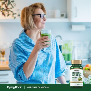 Foto 6 | Foto 6 | Suplemento De Extracto De Garcinia Cambogia De Piping Rock 3000 Mg - Venta Internacional.
