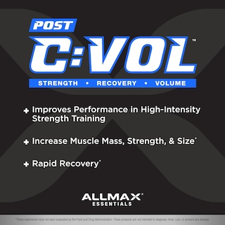 Foto 3 | Foto 3 | Bebida De Recuperación Después Del Entrenamiento Allmax Nutrition Cvol 30 Porciones - Venta Internacional.