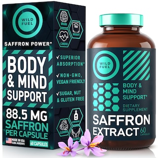 Foto 1 | Foto 1 | Suplemento De Extracto De Azafrán 88,5 Mg Para Mujeres Y Hombres 60 Cápsulas - Venta Internacional.