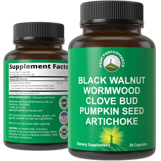 Foto 1 | Foto 1 | Supplement Peak Performance Wormwood Black Walnut Clave Cleanse - Venta Internacional.
