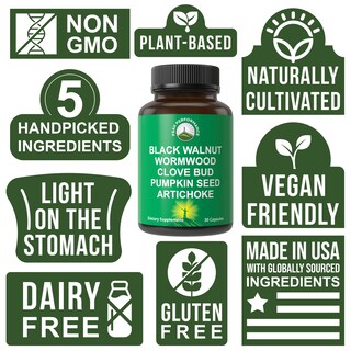 Foto 2 | Foto 2 | Supplement Peak Performance Wormwood Black Walnut Clave Cleanse - Venta Internacional.