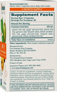 Foto 2 | Foto 2 | Suplemento Himalaya Leancare Weight Support 600 Mg 120 Cápsulas - Venta Internacional.