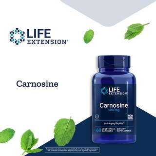 Foto 2 | Foto 2 | Suplemento Life Extension Carnosine 500 Mg Para Combatir El - Venta Internacional.