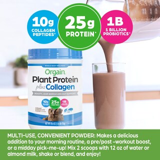 Foto 4 | Foto 4 | Fudge De Chocolate Cremoso Con Proteína En Polvo Orgain 725g - Venta Internacional.