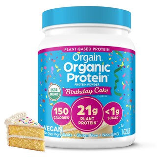 Foto 1 | Foto 1 | Tarta De Cumpleaños Vegana Orgánica Orgánica Con Proteína En Polvo 460 G - Venta Internacional.